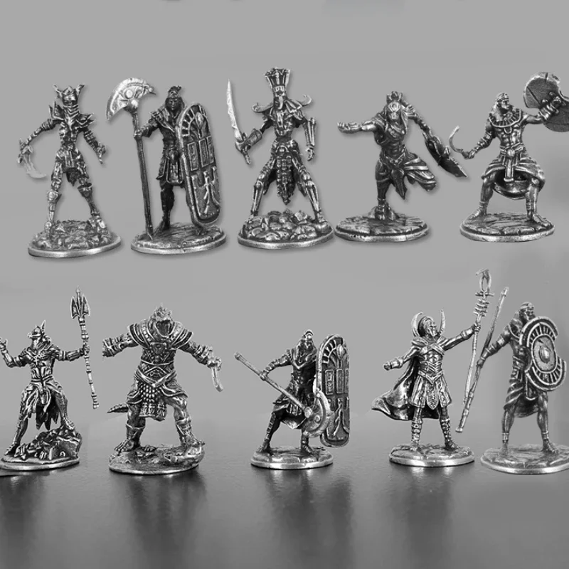 Retro Gaming Table - Mummia Guerriero Faraone Guardie Mini Scultura
