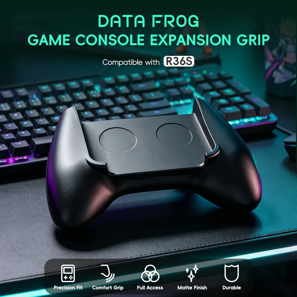 Retro Gaming Table - Data Frog R36S Game Grip, impugnatura