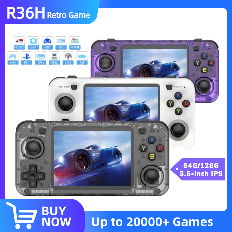 Retro Gaming Images - Console per videogiochi portatile retrò R36H