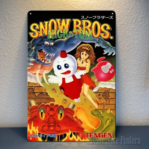Retro Gaming Videos - p1,Snow Bros Nick&Tom Retro Tengen Videogioco