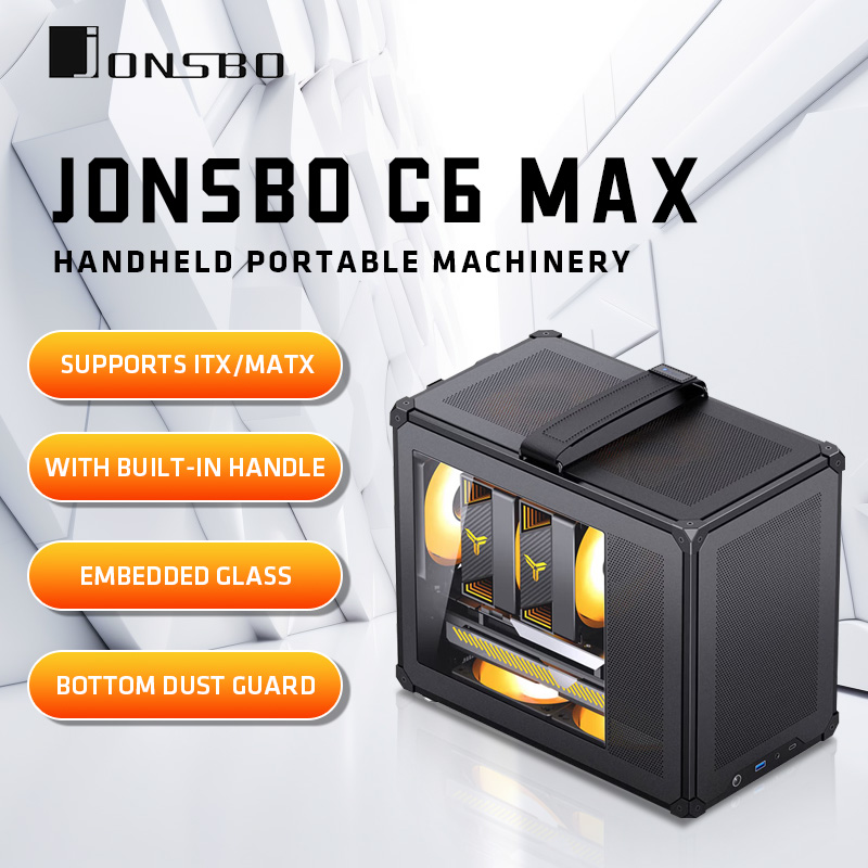 Retro Gaming Pc Case - JONSBO C6 MAX Custodia MATX con