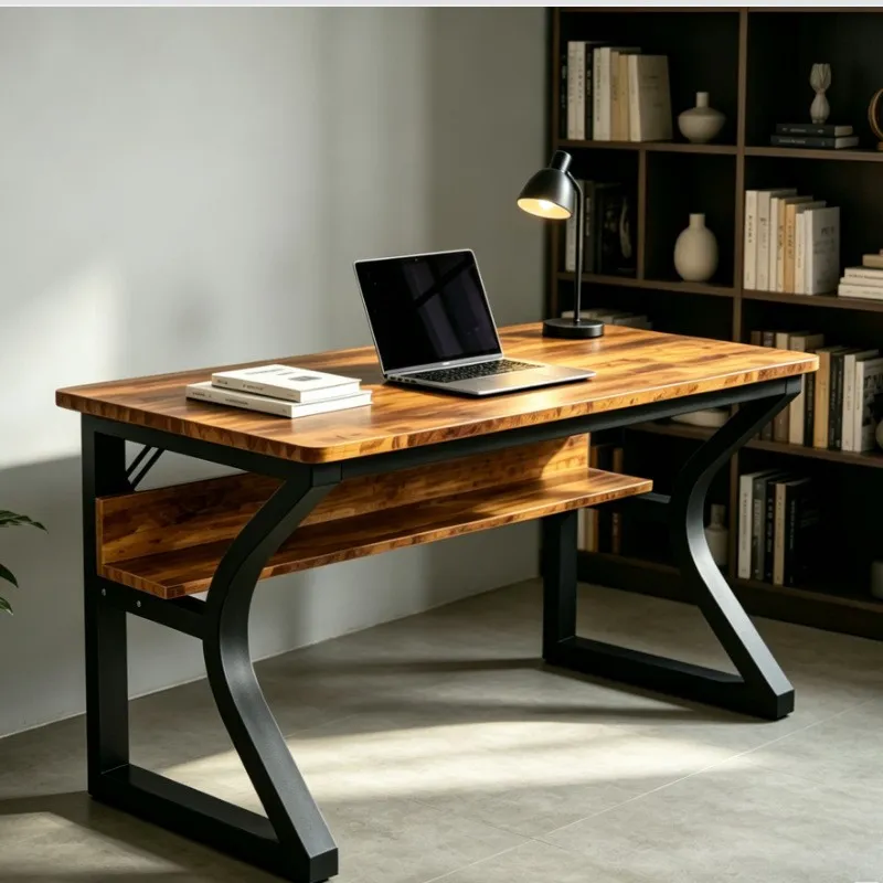 Retro Gaming Table - Scrivania per Computer in Ferro Battuto