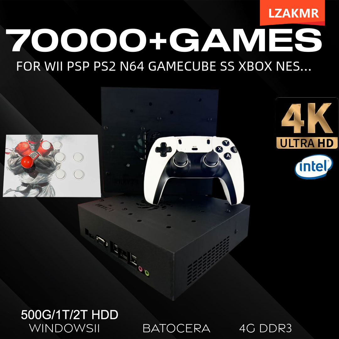 Retro Gaming Box - Console di gioco retrò 70000+ giochi