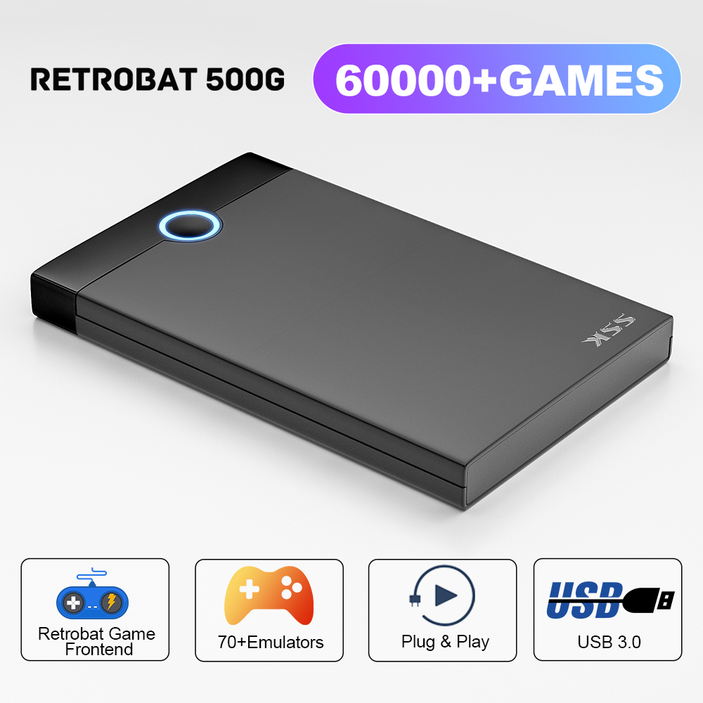 Retro Gaming Ps3 - KINHANK Super Console X Retrobat HDD