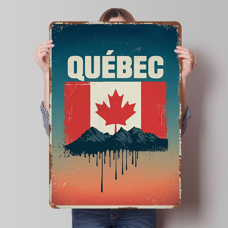 Poster Stampato del Quebec, Ar - Retro Gaming Quebec recensione e prezzo