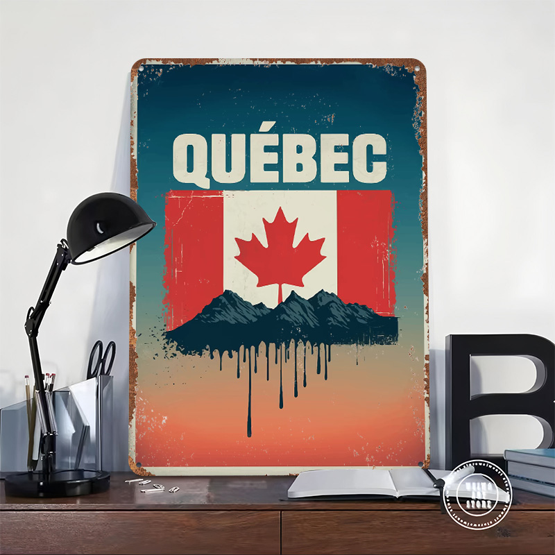 Poster Stampato del Quebec, Ar - Retro Gaming Quebec recensione e prezzo