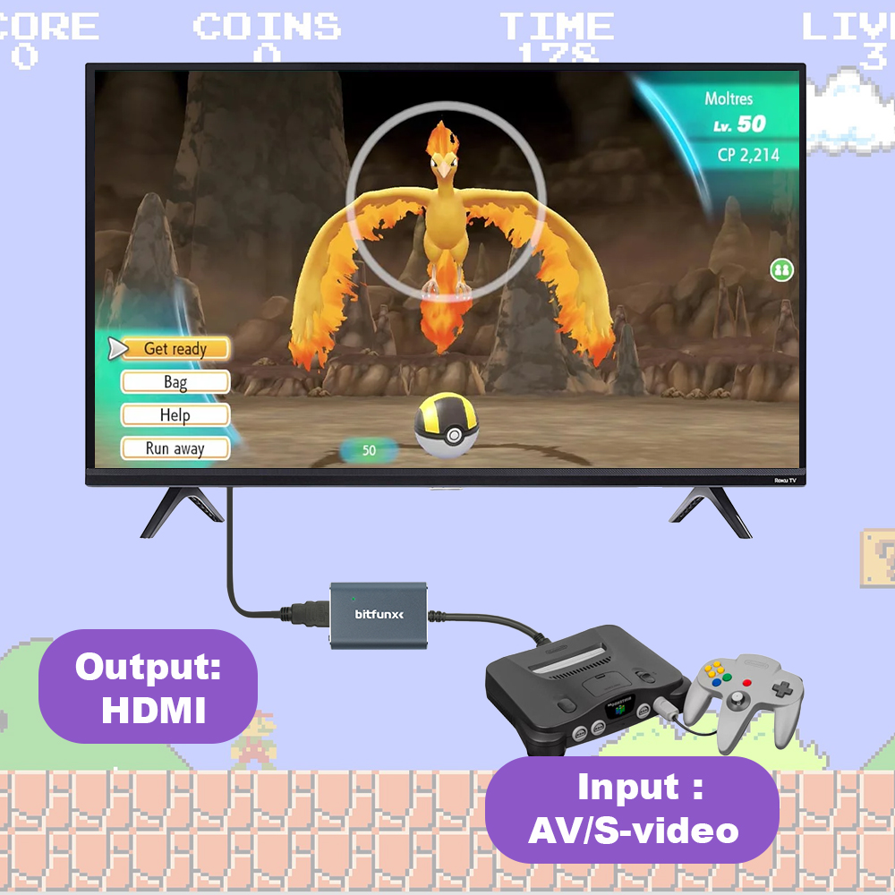 Bitfunx 720P Adattatore Svideo - Retro Gaming Mobile recensione e prezzo