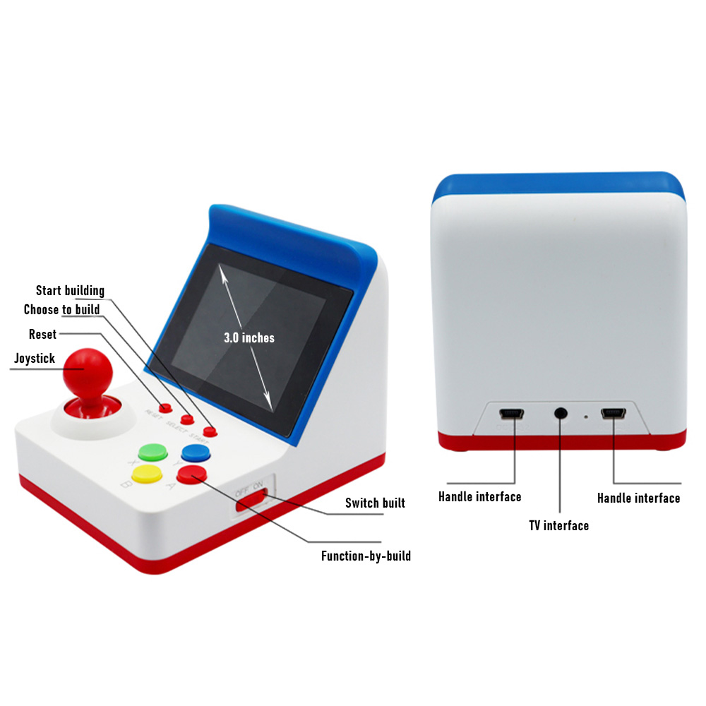 360 Video Games3inch 8Bit Port - Retro Gaming Box recensione e prezzo