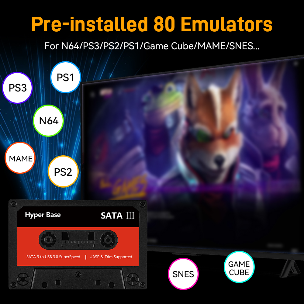 Batocera 500G/2T Emulatore Gio - Retro Gaming Ps3 recensione e prezzo