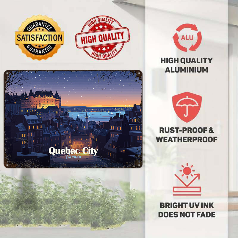 Poster stampato della città de - Retro Gaming Quebec recensione e prezzo