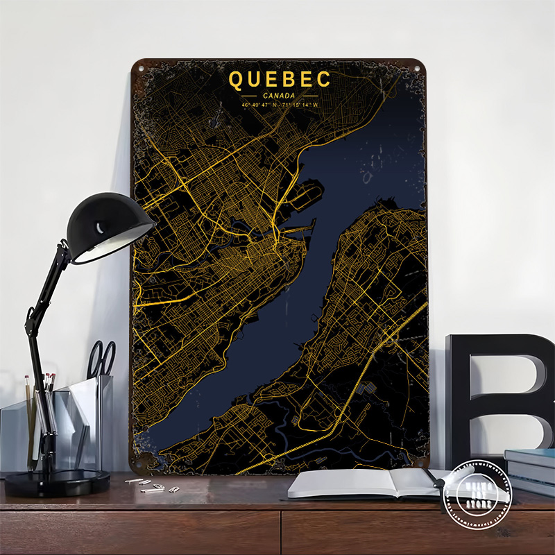 Poster della Mappa d'Oro del Q - Retro Gaming Quebec recensione e prezzo