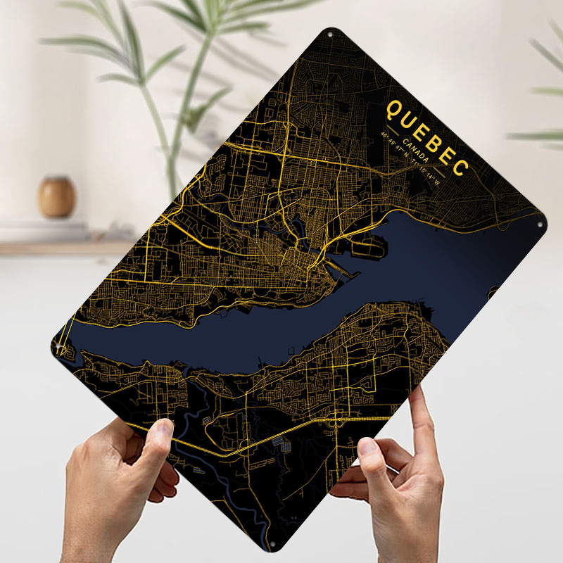Poster della Mappa d'Oro del Q - Retro Gaming Quebec recensione e prezzo