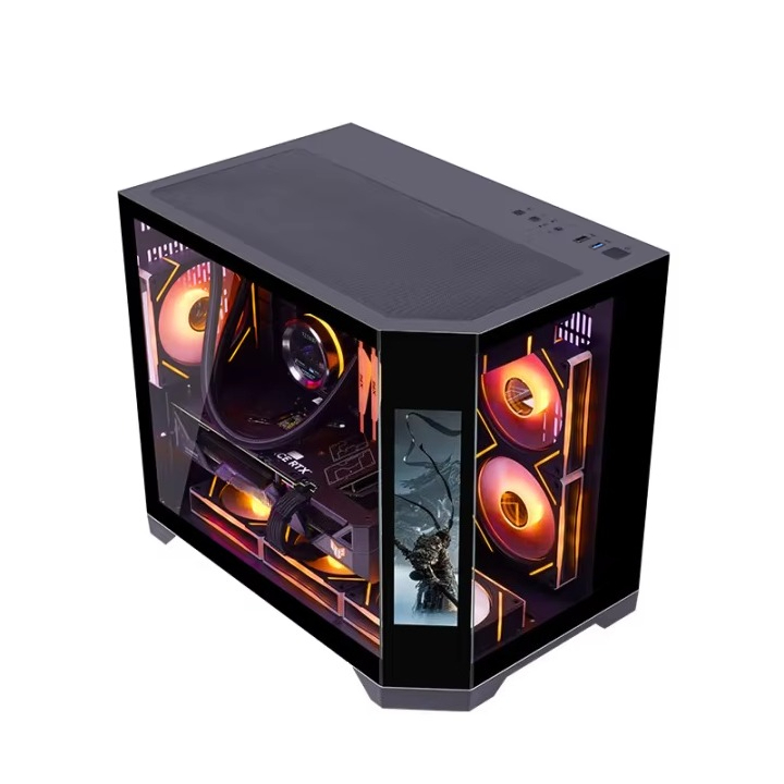 Case PC Mid-Tower MATX per Gam - Retro Gaming Pc Case recensione e prezzo