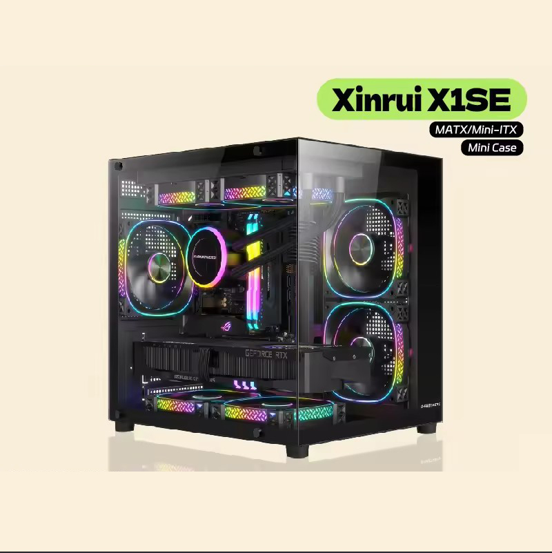 G-PARTNERS Xinrui X1SE Case PC - Retro Gaming Pc Case recensione e prezzo